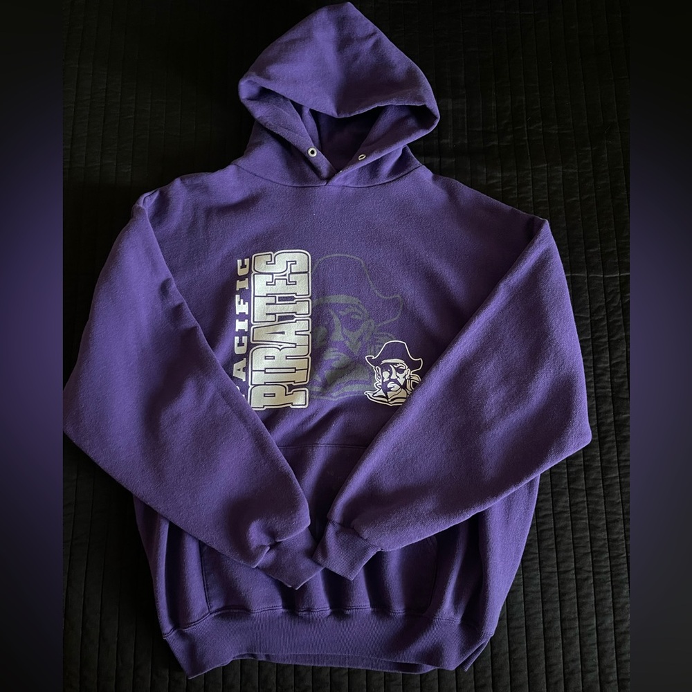 Purple hoodie